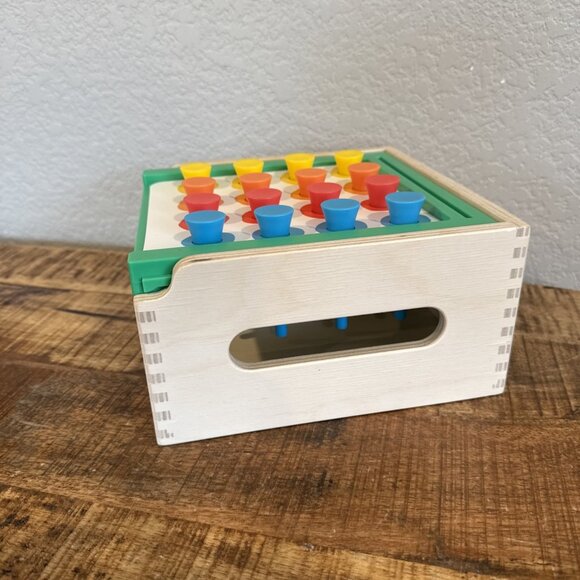 Lovevery Match And Tap Box Toy Investigator Play Kit Montessori — No Hammer - Picture 4 of 6